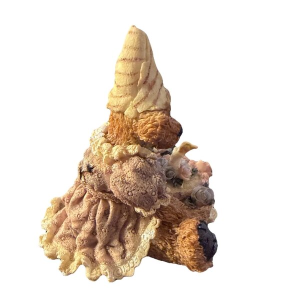 Vtg 1993 Boyds Bears & Friends Bailey’s Birthday Candle Figurine #2014 - Picture 3 of 6